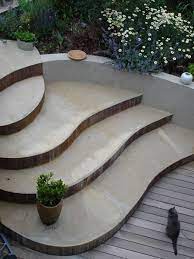 Pin By Style And Colors On Shoot S Guest Gardening Board Garden Stairs Sloped Garden Patio Steps