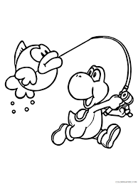 Click on the coloring page to open in a new window and print. Yoshi Coloring Pages Cartoons Yoshi 2 Printable 2020 7321 Coloring4free Coloring4free Com