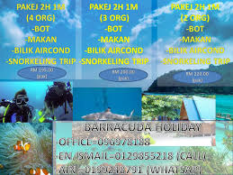 Pulau perhentian terdiri daripada dua pulau utama iaitu pulau perhentian besar dan perhentian kecil. Barracuda Holiday February 2016