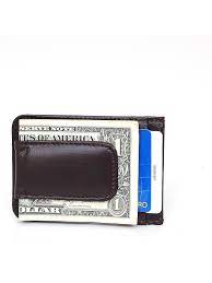 Holds bills, credit cards, license & more. Value On Style Mens Leather Money Clip Slim Front Pocket Wallet Magnetic Id Credit Card Holder Walmart Com Walmart Com
