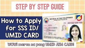 Read the complete guide to know , how to get voter id card online in 2015. How To Apply For Sss Id Umid Card Youtube