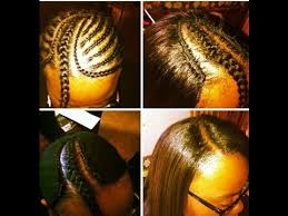 See more ideas about sew in braids, braid patterns, sew in braid pattern. How To Braid Your Hair For A Side Part Sew In How To Wiki 89