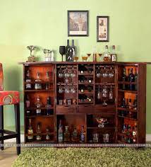A beautiful way to display your favorite vintages in the dining room, bar or kitchen. Bar Furniture Art And Craft Furniture
