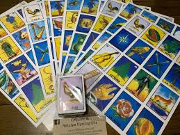 In bingo, a number with an associated letter is randomly chosen from a rotating drum, while in loteria, with a colorfully illustrated image is drawn from a special deck of 54 cards. Board Traditional Games Loteria Mexicana Mexican Loteria Cards 30 Boards 54 Cards New Labaguettepattaya Com