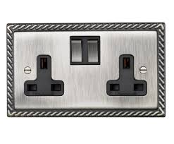 Roller shutter switch insert rj45 data socket. Georgian Series Decorative Switches And Sockets Wandsworth Electrical Esi Interior Design