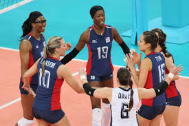 Thompson, boskovic's high scoring games put usa and serbia on top of standings. Love Them Olympic Volleyball Volleyball Usa Volleyball