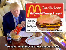 trump hamburger ile ilgili görsel sonucu