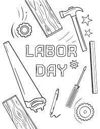 Plus, it's an easy way to celebrate each season or special holidays. Free Labor Day Coloring Page Labor Day Crafts Color Worksheets Coloring Pages