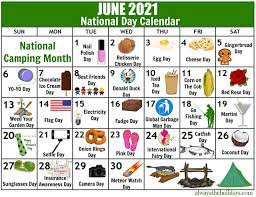 june national day calendar printable father s day camping and fun