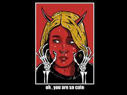 If you like, you can download pictures in icon format or directly in png image format. Cute Satan T Shirt Design Png Buy T Shirt Designs Cute Satan Pop Art Drawing Graphic Design Typography