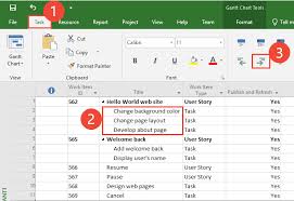 Create Your Backlog And Tasks Using Microsoft Project