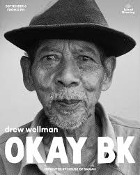 This Saturday, September 6, Drew Wellman's OKAY BK art show for the village  will be up
