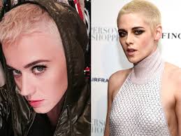 Katy Perry dan Kristen Stewart Kini Berambut Pendek, Keren Mana?