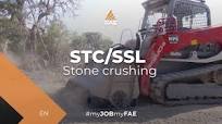 FAE STC/SSL - Stone crusher for skid steer loaders