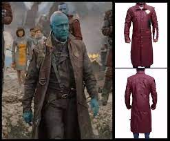 Guardians Of The Galaxy Yondu Trench Coat Top Celebs Jackets Guardians Of The Galaxy Michael Rooker Galaxy