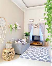 Cat warna putih hadirkan nuansa terang dan mampu memberikan kesan luas pada bagian ruang tamu rumah minimalis. Inspirasi 24 Warna Cat Tembok Ruang Tamu