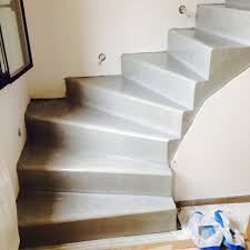 Escalier Beton Cire Cetm Region Parisienne Escalier Escalier Beton Cire Escalier Beton Et Beton Cire