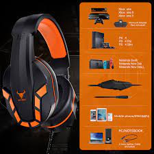 Kikc Ps4 Ps5 Pc Steel Series Red Gear Splitter Gaming Headset Or Headphones With Mic For Mobile Buy Kikc 2 In 2021 Gaming Headset Gaming Headphones Gaming Earphones