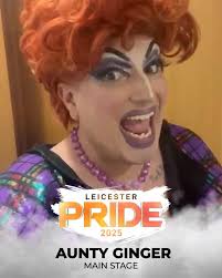 Everyone’s favourite @aunty_ginger will perform