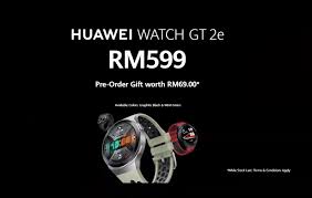 Huawei smartwatches huawei watch gt. Huawei Watch Gt 2e Officially In Malaysia Pre Order For Rm599 Lowyat Net