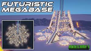 Need some inspiration for your next minecraft build? Futuristic Megabase Minecraft Timelapse Minecraft Futuristic Mega Base Minecraft Megabase Youtube