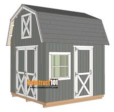 All our shed plans feature: 10x10 Barn Shed Plans Free Pdf Download Construct101