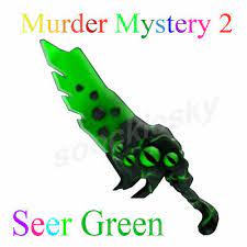 This murder mystery 2 value list will stay updated with new items and prices. Roblox Mm2 Seer Green Knife Murder Mystery 2 Schusswaffe Godly Waffe Virtual Neu Eur 1 69 Picclick De