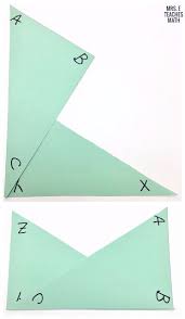 Help Students Visualize Overlapping Triangles High School Math Lessons Teaching High School Math Lesson Plans