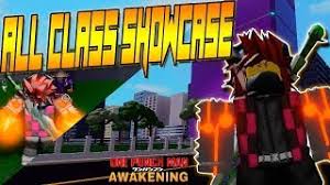 One punch man road to hero redeem code 2019. All Class Showcase In One Punch Man Awakening Roblox New One Punch Man Cute766
