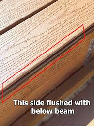 The 3 piece option is recommended for weddings, or if you have a lighter budget. How To Fix Deck Board At Edge Not Lined Up With Beam Home Improvement Stack Exchange