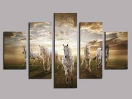 Equestrian items you must have for horse home décor. Unframed 5 Pcs High Quality Wall Art Pictures Running Horse Home Decor Abstract Canvas Print Oil Painting Oil Painting Art Pictureswall Art Picture Aliexpress