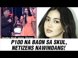 OMG! NAWINDANG ang netizens sa revelation ni ATASHA MUHLACH, P100 lang ang  baon niya noon sa school!