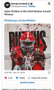 Jalon Walker DGD! : r/georgiabulldogs