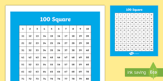 In medieval contexts, it may be described as the short hundred or five score in order to differentiate the. 100 Square Hundred Square Maths Resource Twinkl