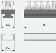 Lath Brush and C Channel Carrier - KOTI UK