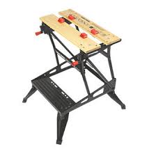 Dual clamp cranks and four swivel pegs can be angled for unique jobs when clamping a variety of materials. Black Decker Workbench 384mm Workbenches Screwfix Com