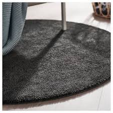 Stoense Rug Low Pile Dark Gray Diameter 4 3 Ikea Rugs In Living Room Living Room Carpet Ikea Living Room