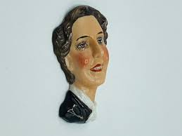 Miniature Art Deco Pottery Mask “moira Shearer”