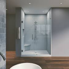 40 X 76 Hinged Frameless Shower Door In 2020 Shower Doors Frameless Hinged Shower Door Frameless Shower Doors