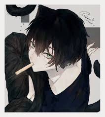 Below are the top 10 anime guys with black hair to provide some serious style inspiration. Rize On Twitter Cute Anime Character Anime Drawings Boy Anime Drawings