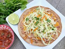 We use store bought tostada shells, but if you wanted to make your own there are definitely some simple steps to do so. Easy Tostadas 15 Minute Dinner Super Healthy Kids
