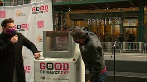 Check spelling or type a new query. Annual Good Riddance Day Says Goodbye To 2020 In Times Square Abc13 Houston