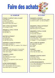 Le Vendeur Etablir Le Contact Avec Le Client Vous Desirez Je Peux Vous Aider On S Occupe De Vous Que Pu French Flashcards Learn French Basic French Words