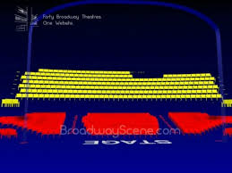 american airlines theatre broadway seating chart history