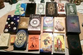 With tarot cards, there is that common theme that runs through most cards, whereas oracle cards have no common theme. Secular Witchcraft Diy Witchery My Tarot And Oracle Deck Collection Lord Of The