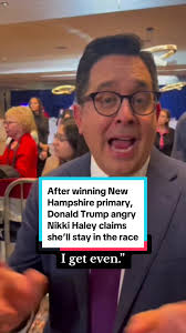 Donald Trump was furious with Nikki Haley for saying she'll keep  campaigning after he defeated her in the New Hampshire primary. It's a  preview of a potentially nasty campaign to come as the campaign ...