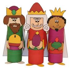 Los tres reyes magos venían de. Moldes Os Tres Reis Magos Para Recortar E Montar Com Rolo De Papel Natal Ou Dia De Reis Atividade