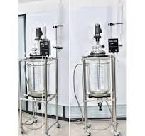GG-17 Glass Reactor Industrial Reaction Flask Heating and Cooling  Circulator Mixer Reactor With Jacketed