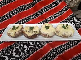 Brânză de burduf (also known as brânză frământată (english: Ciuperci Umplute Cu Branza De Burduf Retete Culinare Cu Gina Bradea