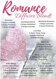 These aromatherapy diffuser blends help to manage allergy and hay fever symptoms while lifting the mental fog and fatigue that comes with spring time allergies. Romance Diffuser Blends Rebooted Mom